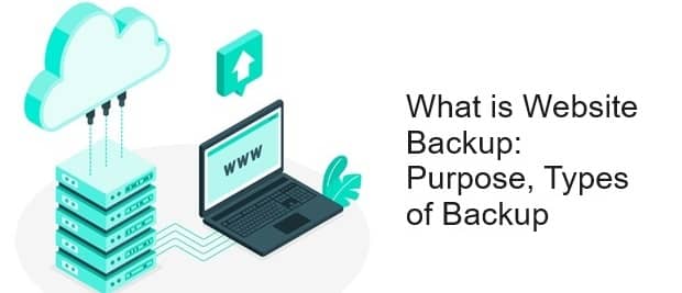 What is Website Backup Purpose Types of Backup